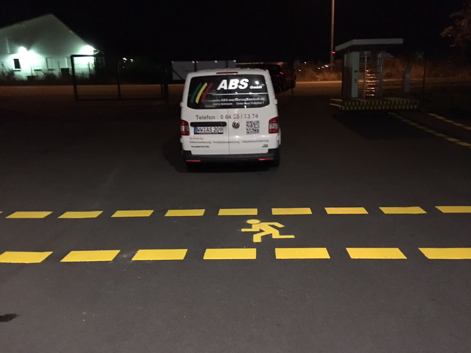 ABS-Markierungstechnik Parkplatzmarkierung